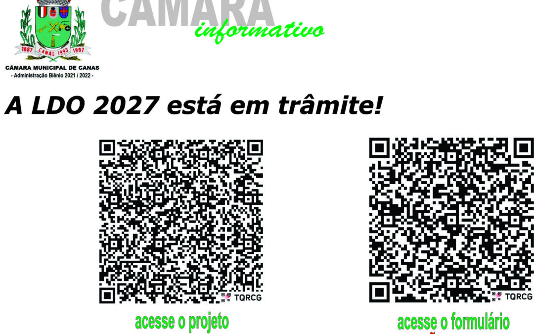 Projeto da Lei de Diretrizes Orçamentárias 2027