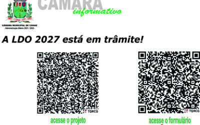 Projeto da Lei de Diretrizes Orçamentárias 2027